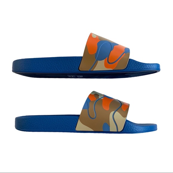 NEW Valentino Camo Print Slides - Picture 5 of 11